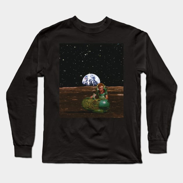 The Discovery Long Sleeve T-Shirt by Trippyarts Store